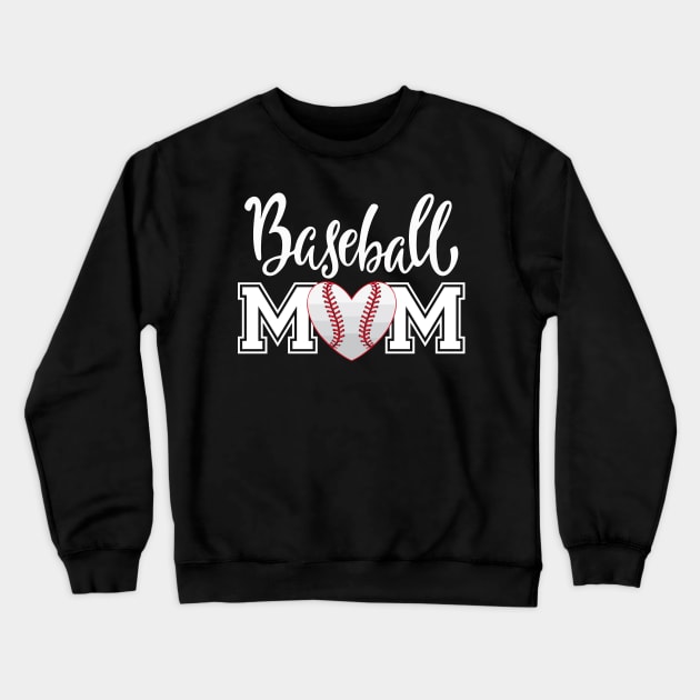 Baseball Mom Crewneck Sweatshirt by Work Memes